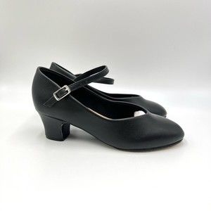NEW Bloch Women's S0379L‎ Broadway Lo Character Dance Shoes Black Size 6.5